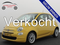 Fiat 500 - 0.9 TwinAir Turbo Popstar AUTOMAAT / NAVI / AIRCO / DAB+ / ELEK RAMEN / NL-AUTO