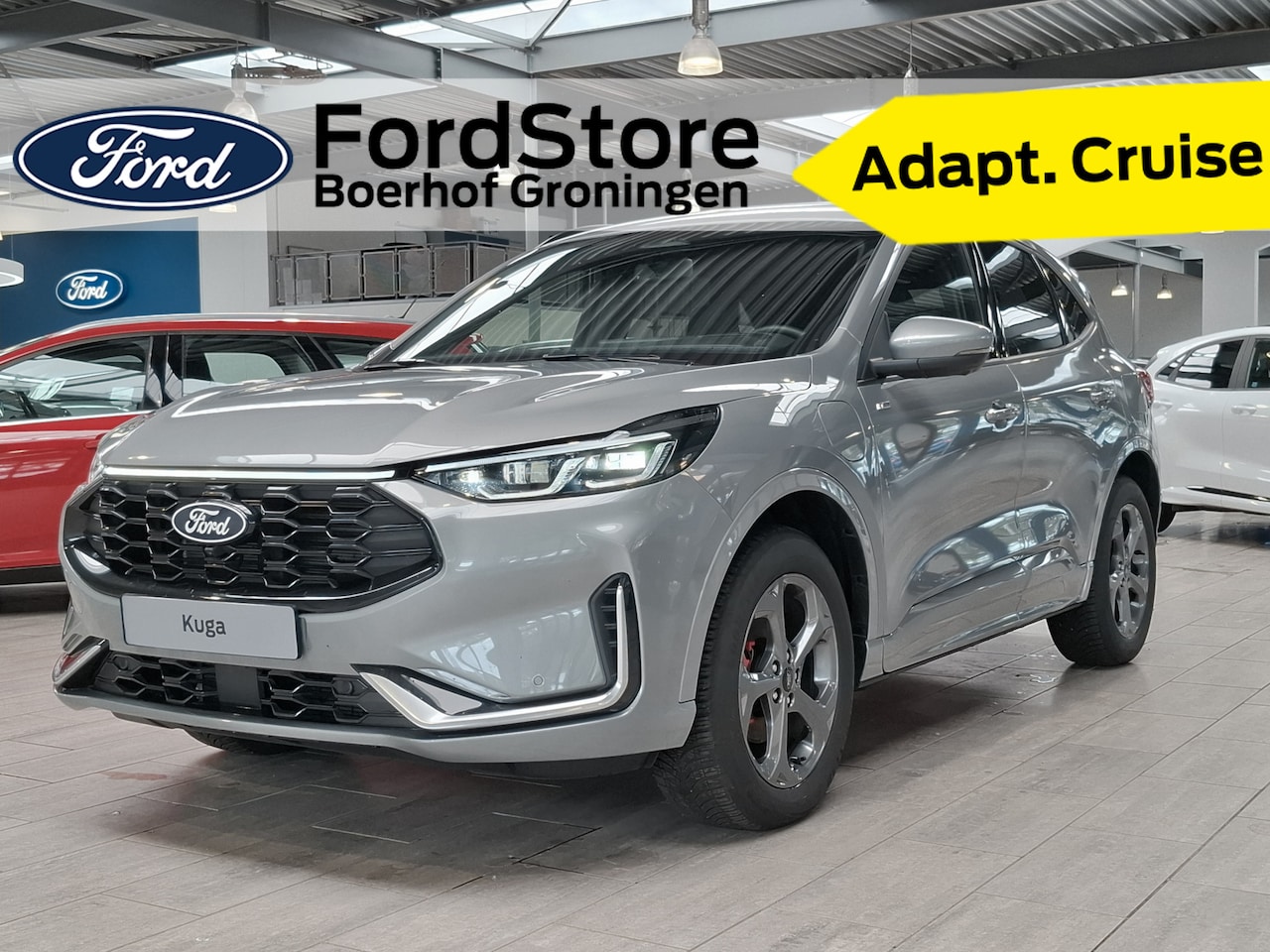 Ford Kuga - 2.5 PHEV 243 pk ST-Line X I AGR stoelen | Adapt Cruise I Winter Pack | B&O | 360° Camera I - AutoWereld.nl