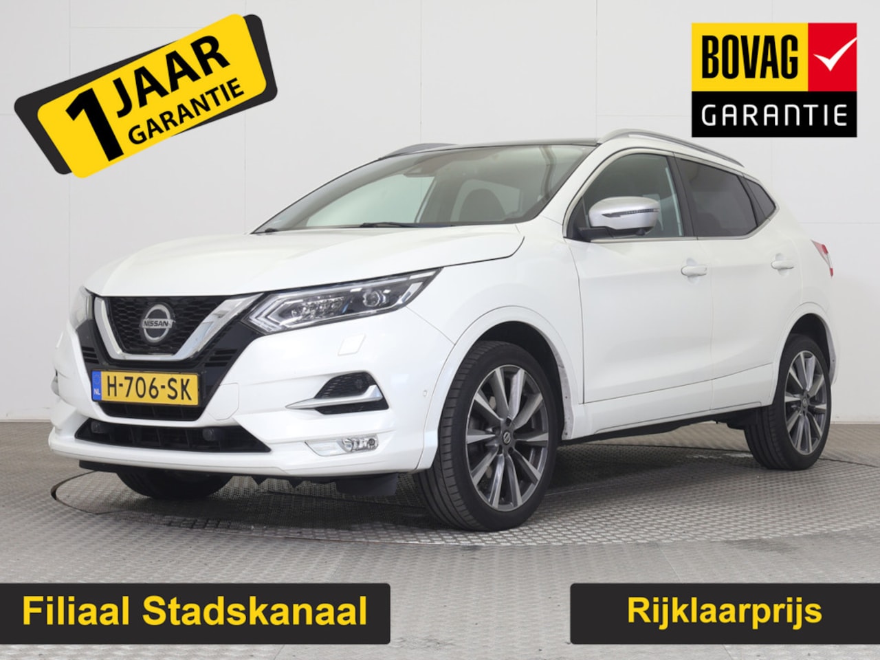 Nissan Qashqai - 1.3 DIG-T Tekna + Gratis Afleverpakket! | Camera | - AutoWereld.nl
