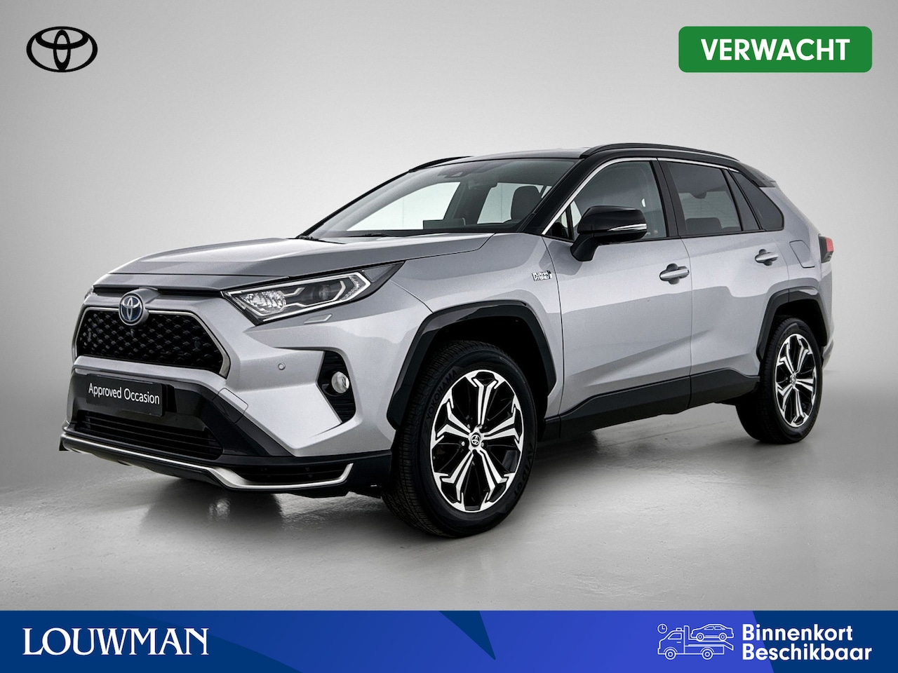 Toyota RAV4 - 2.5 Plug-in Hybrid AWD Bi-Tone Plus | BTW voertuig | JBL | Head-Up Display | Stoel+stuurve - AutoWereld.nl