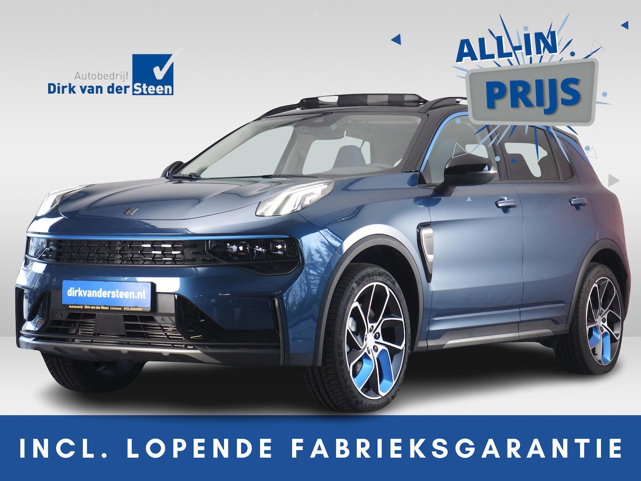 Lynk & Co 01 - 1.5 | 6.6 kWh laden | 360° Camera | Botsherkenning | Panoramadak | Pilot Assist | Achterui - AutoWereld.nl