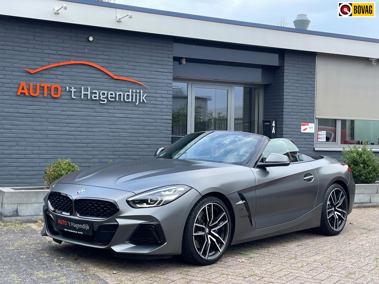 BMW Z4 Roadster - M40i HE Frozen Grey H&K BTW HUD topstaat - AutoWereld.nl