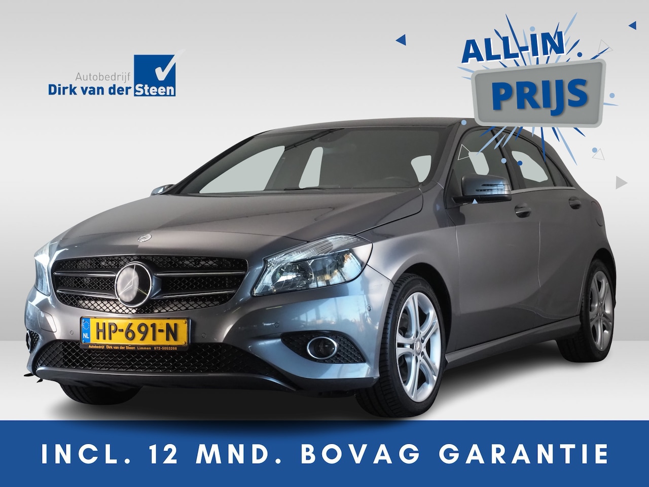 Mercedes-Benz A-klasse - 180 | Parkeersensor voor en achter | Cruisecontrol | Carkit | Voorstoelen verwarmd | - AutoWereld.nl