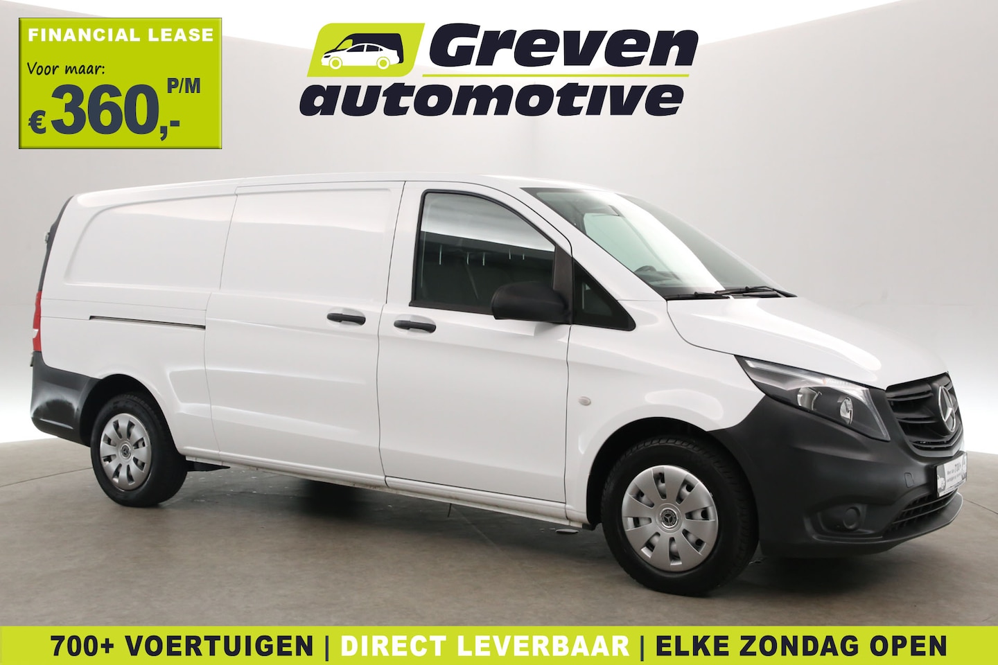 Mercedes-Benz Vito - 114 CDI Extra Lang | Automaat | Airco | Cruise | Camera | 3 Zits | Trekhaak | Carplay - AutoWereld.nl