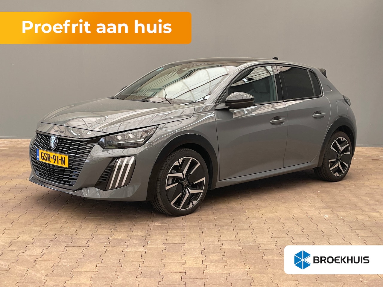 Peugeot 208 - Hybrid 100 e-DCS6 GT Panorama Dak | LED | Digitaal Dashboard | Leder/Stof Sportstoelen | C - AutoWereld.nl