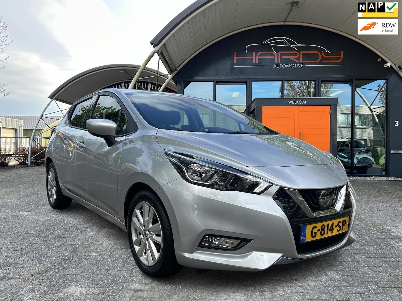 Nissan Micra - 1.0 IG-T N-Connecta Apple Carplay Navigatie Rijklaarprijs! - AutoWereld.nl