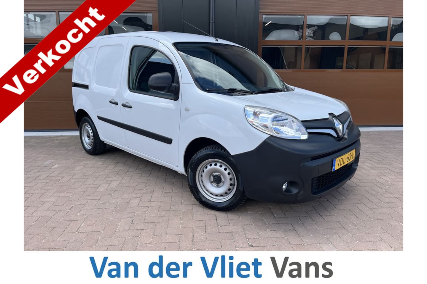 Renault Kangoo - 1.5 Blue dCi E6 Comfort Lease €134 p/m Airco, PDC, 2x schuifdeur onderhoudshistorie aanwez - AutoWereld.nl