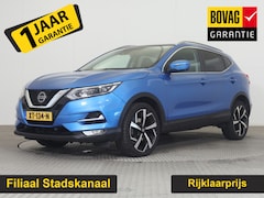 Nissan Qashqai - 1.3 DIG-T Tekna + | Achterbank in delen neerklapbaar | Airco (automatisch) | Cruise contro