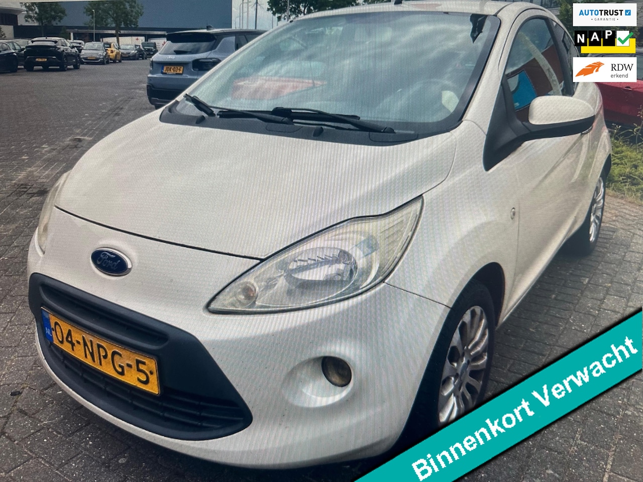Ford Ka - 1.2 Titanium X/airco/NAP/weinig Km/ZUINIG/Nw APK/LM-velgen/2 sleutels/nette auto - AutoWereld.nl