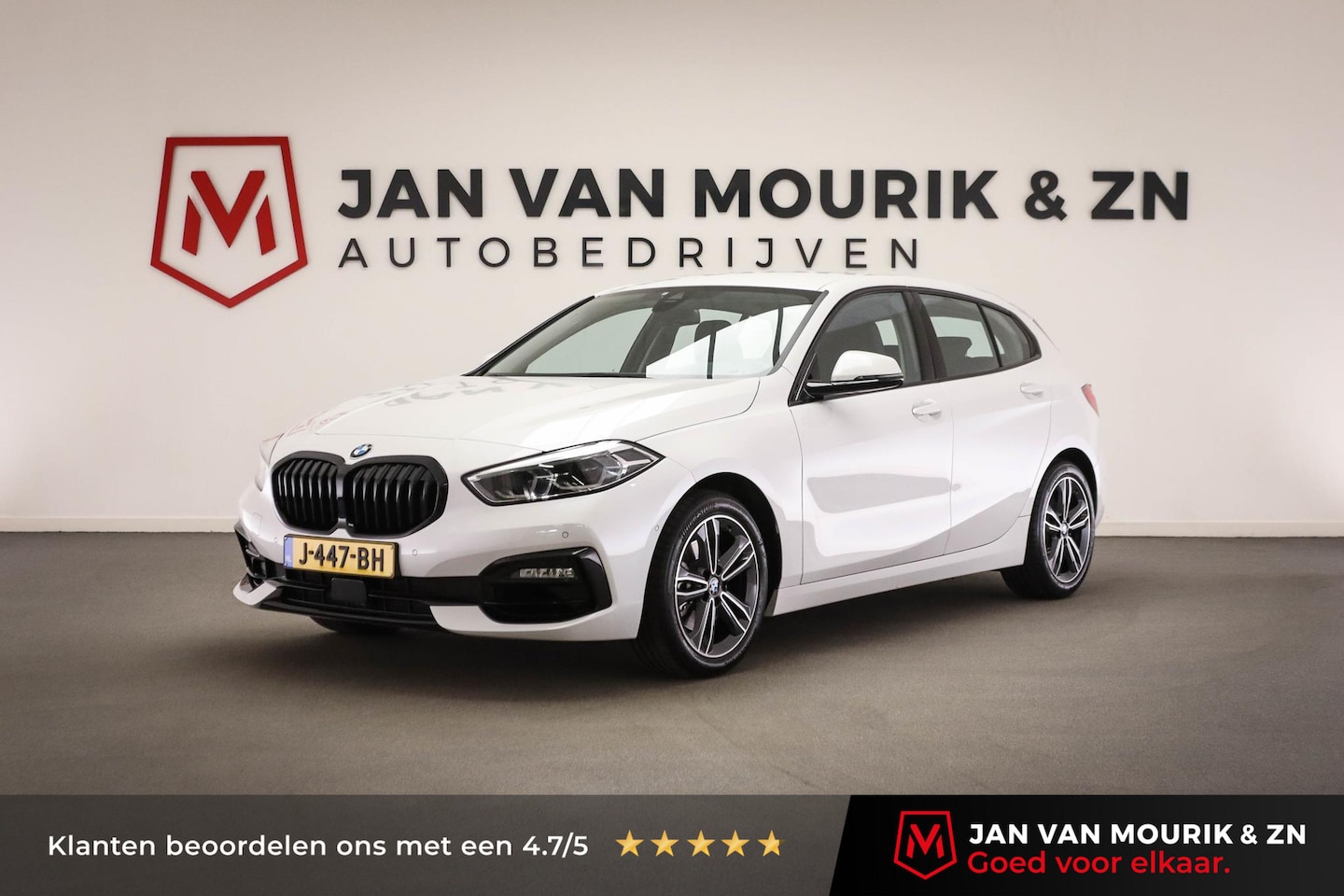 BMW 1-serie - 118i Executive Edition | LED | HALF LEDER | CLIMA | CRUISE | NAVI | CAMERA | 17" - AutoWereld.nl