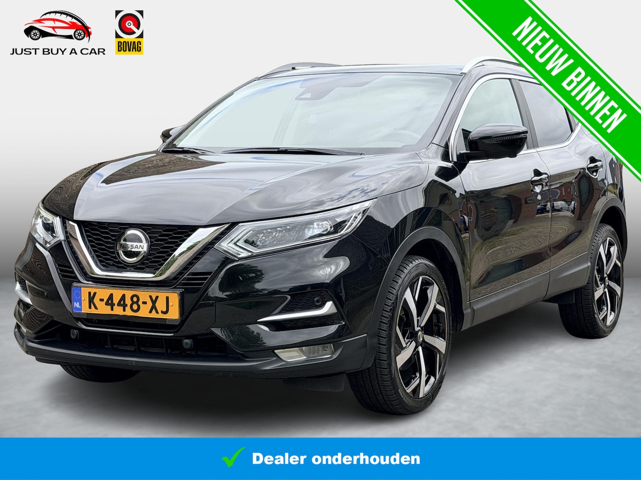 Nissan Qashqai - 1.3 DIG-T Premium Edition / Panoramadak / Stoelverwarming / Dodehoek / Leder / 1e Eigenaar - AutoWereld.nl