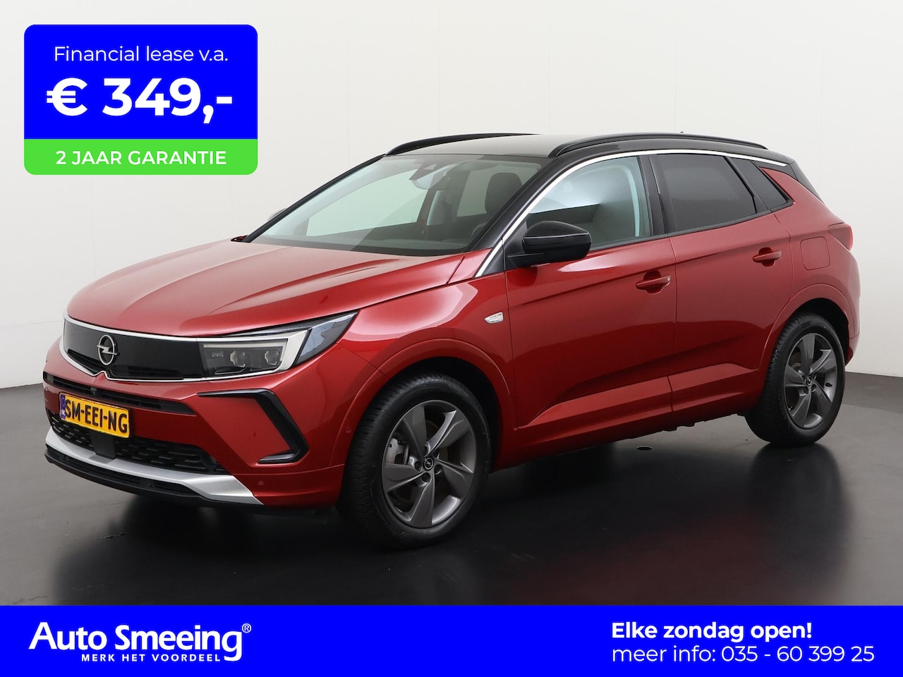 Opel Grandland - 1.6 Turbo Plug-In Hybrid Elegance | Leder | Zondag Open! - AutoWereld.nl