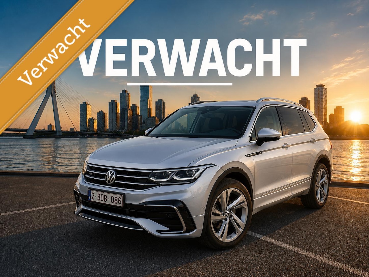 Volkswagen Tiguan Allspace - R-Line 7p*Aut*Pano*Navi*360c*Leder - AutoWereld.nl