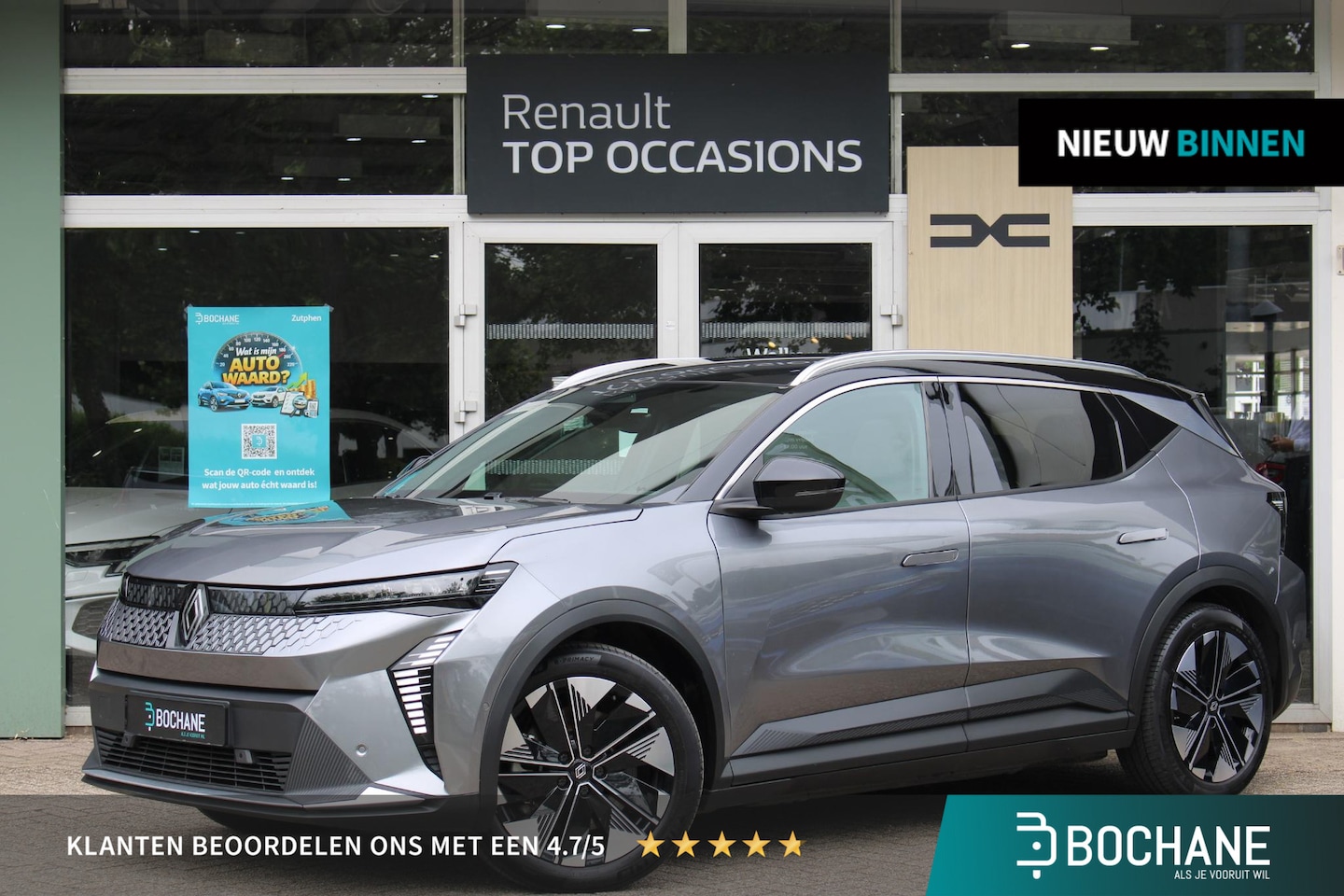 Renault Scenic E-Tech - EV87 long range techno | Panoramadak | Dodehoekdetectie | Stuurverwarming - AutoWereld.nl