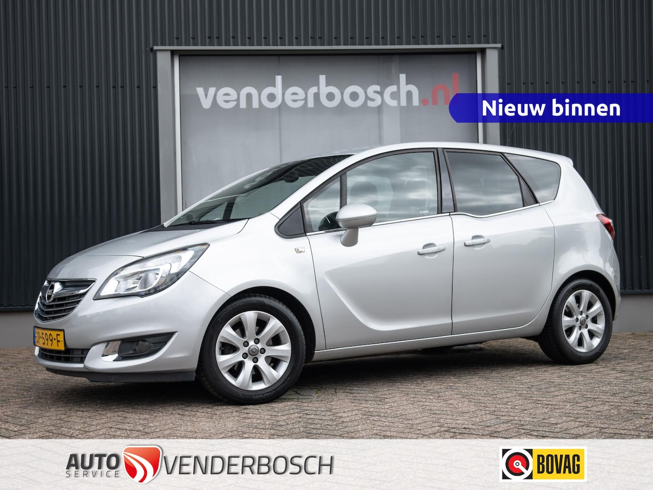 Opel Meriva - 1.4 Blitz 101pk | Clima | Trekhaak | 16 inch Lichtmetalen velgen - AutoWereld.nl