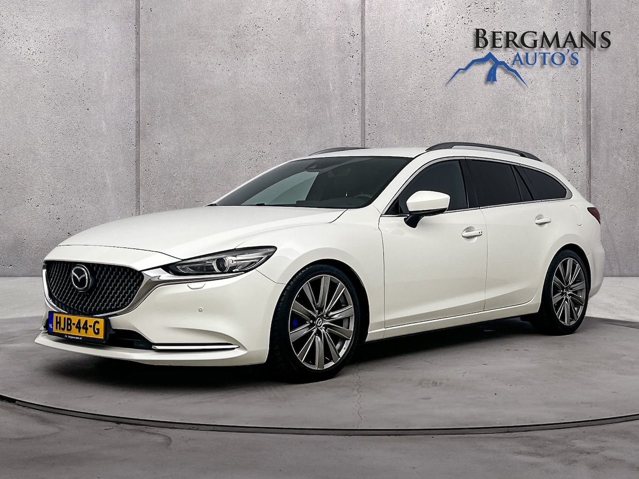 Mazda 6 Sportbreak - 2.5 SkyActiv-G 194 Signature // STOELVENTILATIE // 360 CAMERA // HUD // - AutoWereld.nl