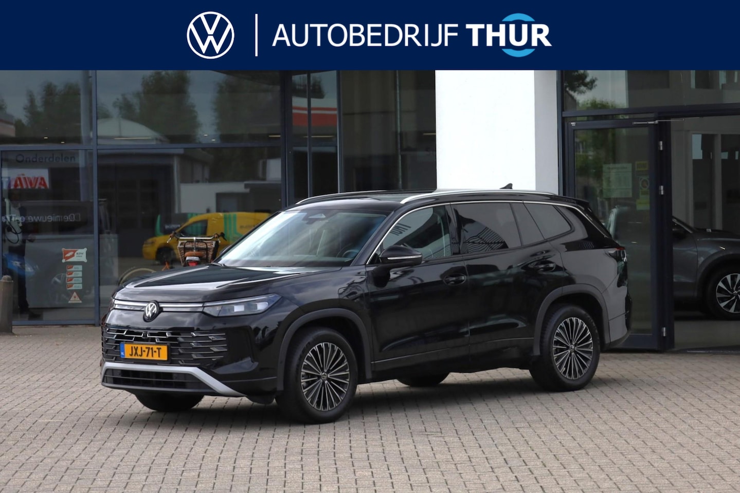 Volkswagen Tayron - 1.5 eHybrid Elegance 204PK / 150kW DSG, Wegklapbare trekhaak, lederen / alcantara bekledin - AutoWereld.nl