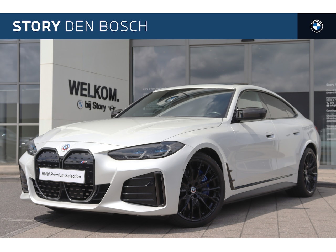 BMW i4 - M50 High Executive / Sportstoelen / Comfort Access / Laserlight / Ambiance verlichting / P - AutoWereld.nl