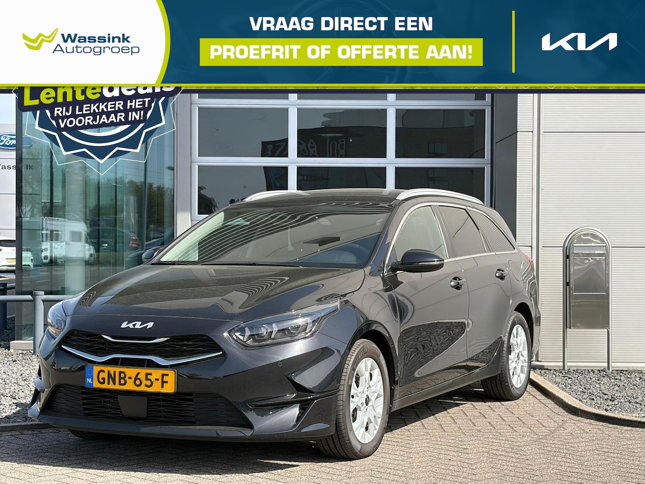 Kia Cee'd Sportswagon - Ceed Sw 1.0 T-GDi 100pk DynamicPlusLine Stoel/Stuurwielverwarming | Navigatie | Climate Co - AutoWereld.nl