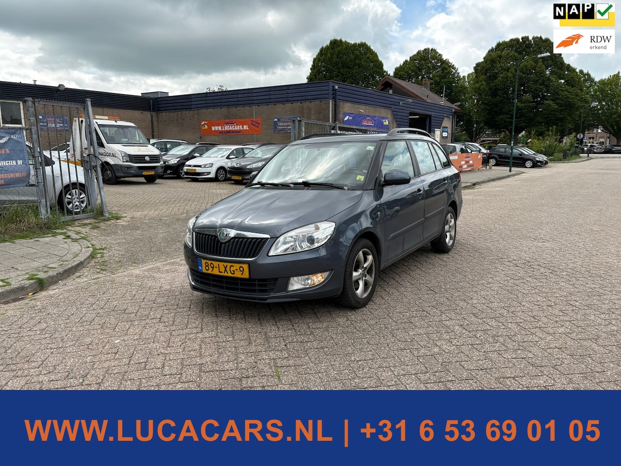 Skoda Fabia Combi - 1.2 TDI Greenline Airco Navi - AutoWereld.nl