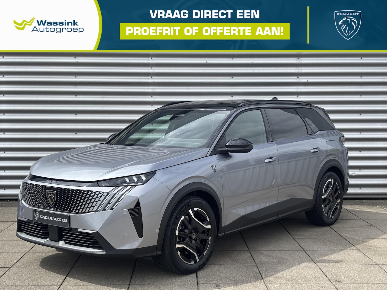 Peugeot 5008 - 1.6 Plug-in Hybrid 195 GT | Automaat | Adaptive Cruise Control | 360° Camera | Navigatie | - AutoWereld.nl