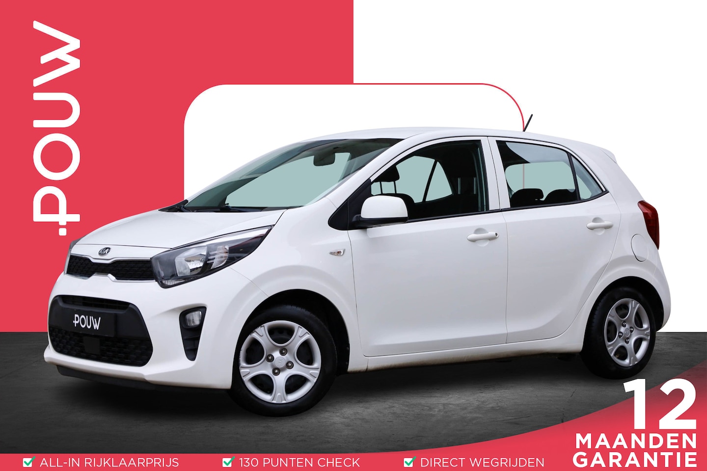 Kia Picanto - 1.0 DPi 67pl ComfortLine 5p | Airco | Cruise Control | DAB - AutoWereld.nl