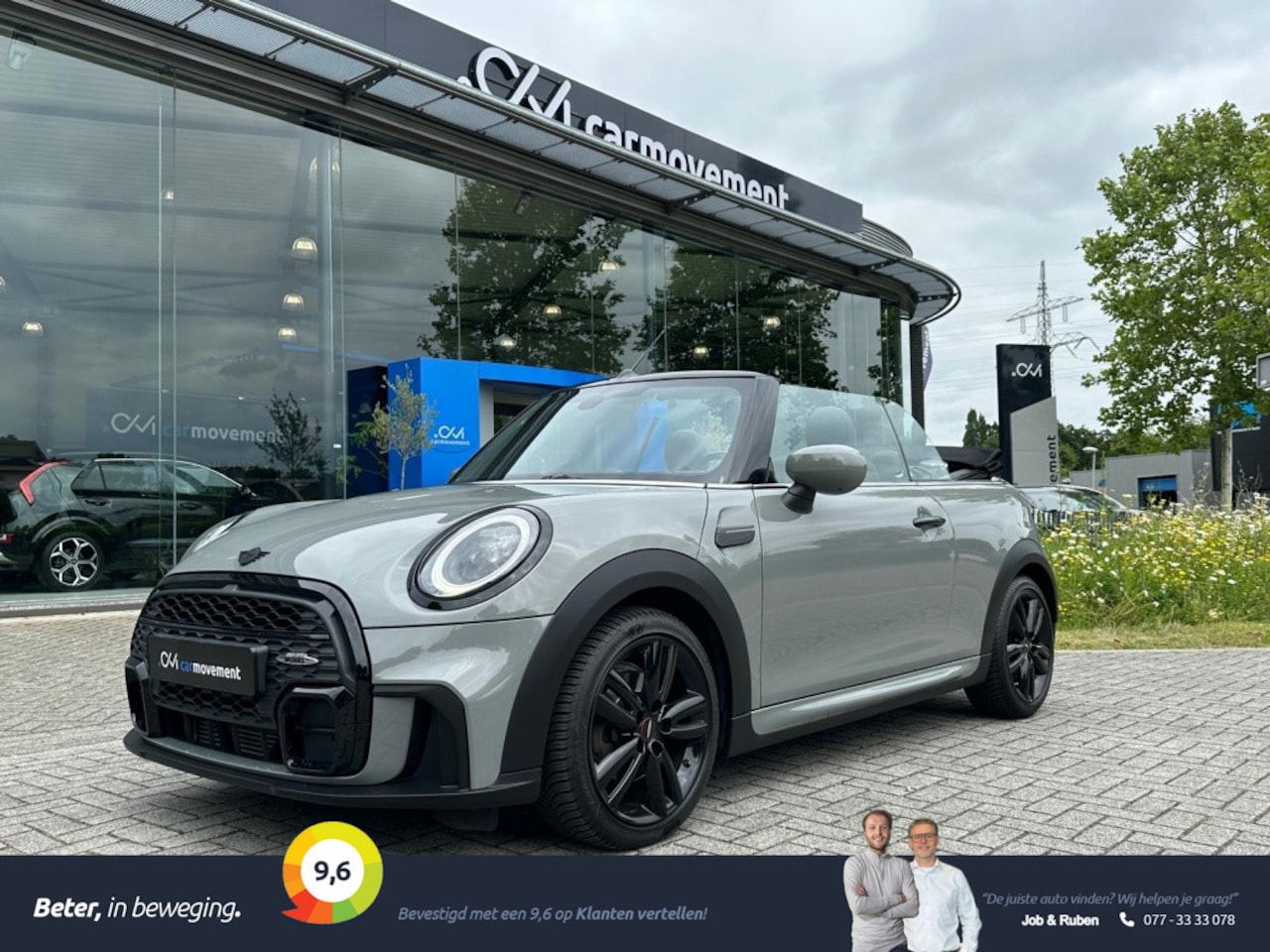 MINI Cabrio - 1.5 Aut. John Cooper Works I JCW I Leder I Clima I Stoel verw. I - AutoWereld.nl