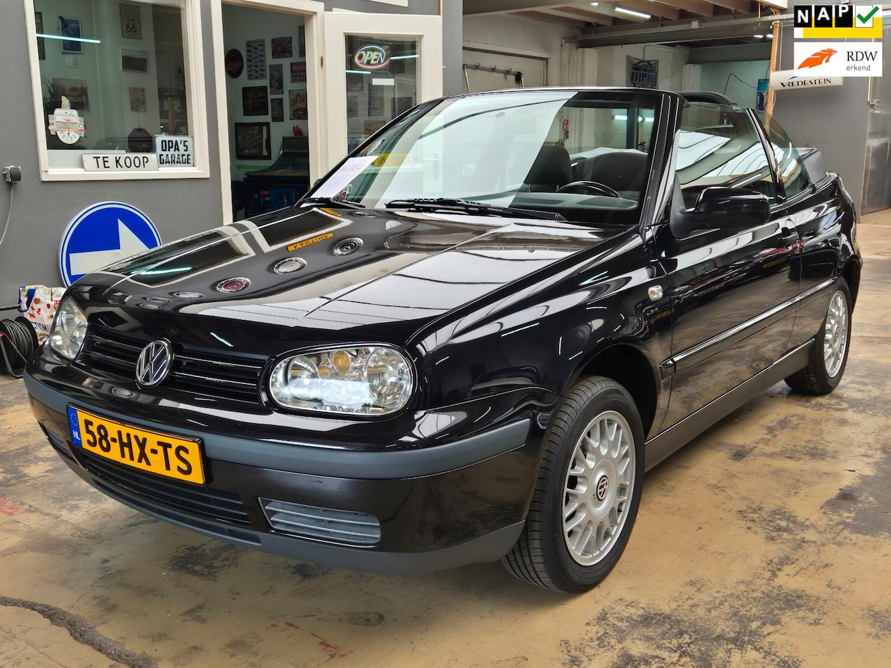 Volkswagen Golf Cabriolet - 2.0 Trendline *42000KM* NAP UNIEK! - AutoWereld.nl