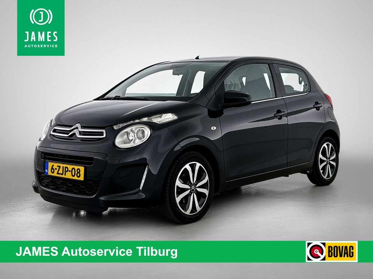 Citroën C1 - 1.2 Shine 82PK CAMERA | CARPLAY-NAVI | CLIMA | CRUISE | KEYLESS - AutoWereld.nl