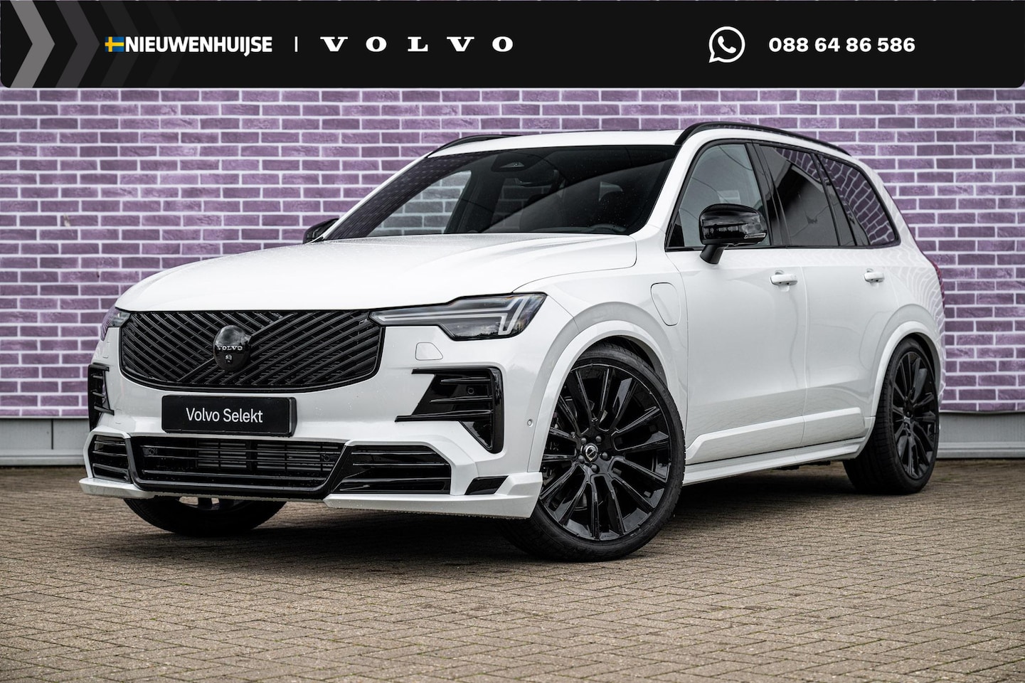 Volvo XC90 - 2.0 T8 Plug-in hybrid AWD Ultra Black Edition | Heico Body Kit | Selected Level | Black Pa - AutoWereld.nl