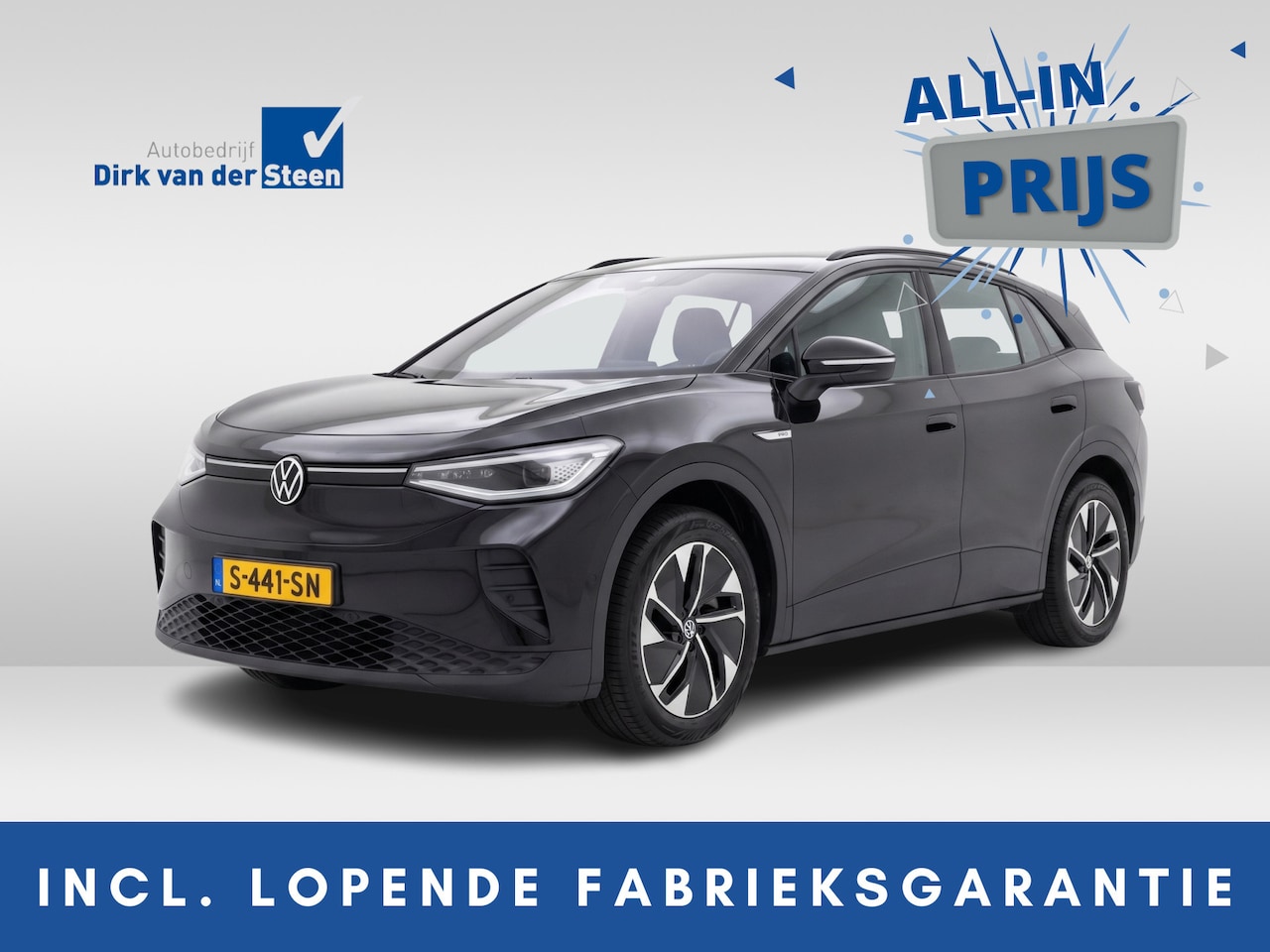 Volkswagen ID.4 - Pro 77 kWh | Stuurwiel Verwarmd | Lederen/ Alcantara Bekleding | Parkeersensoren Voor- En - AutoWereld.nl