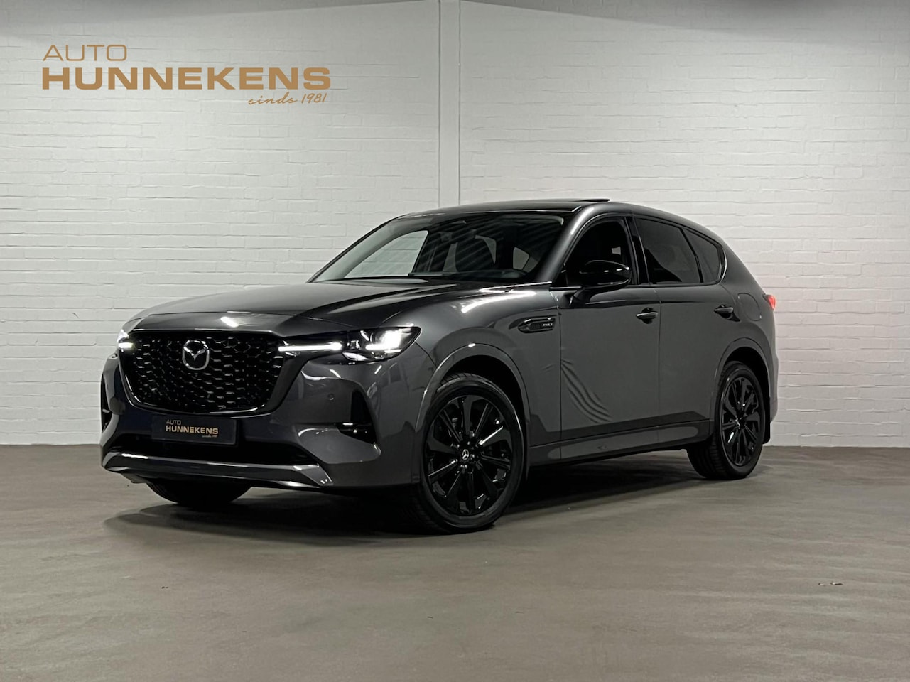 Mazda CX-60 - 2.5 e-SkyActiv PHEV Homura Trekhaak | Open dak | Adapt. cruise | Stoel-/stuurverwarming | - AutoWereld.nl