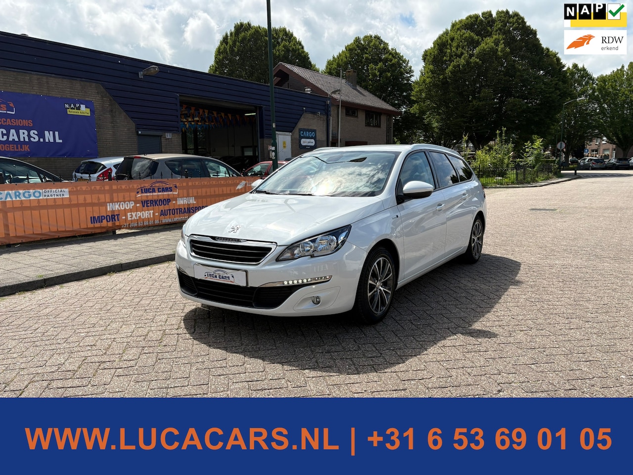 Peugeot 308 SW - 1.2 PureTech Style Trekhaak 2X SLEUTEL + BOEKJES! - AutoWereld.nl