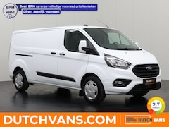 Ford Transit Custom - 2.0TDCi 130PK Lang Business Pro | Multimedia | Airco | Cruise | 3-Persoons