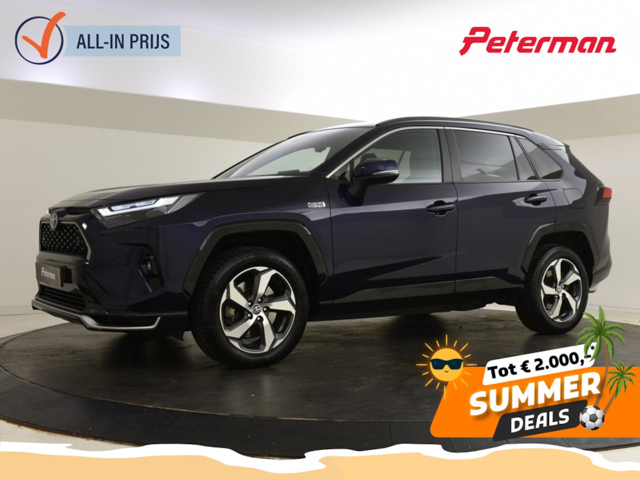 Toyota RAV4 - 2.5 Hybrid Plug-In AWD Style 306PK | PDC V+A | Stuur en Stoelver - AutoWereld.nl
