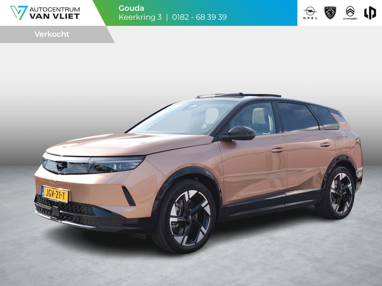 Opel Grandland Electric - GS 73 kWh SCHUIFKANTELDAK | NAVIGATIE | CARPLAY | ACHTERUITRIJCAMERA MET SENSOREN | WINTER - AutoWereld.nl