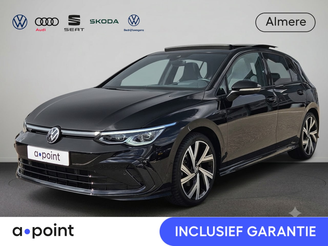 Volkswagen Golf - 1.5 eTSI R-Line Business+ Automaat | Schuifdak | Cruise | Clima | Stoel & Stuur verwarming - AutoWereld.nl