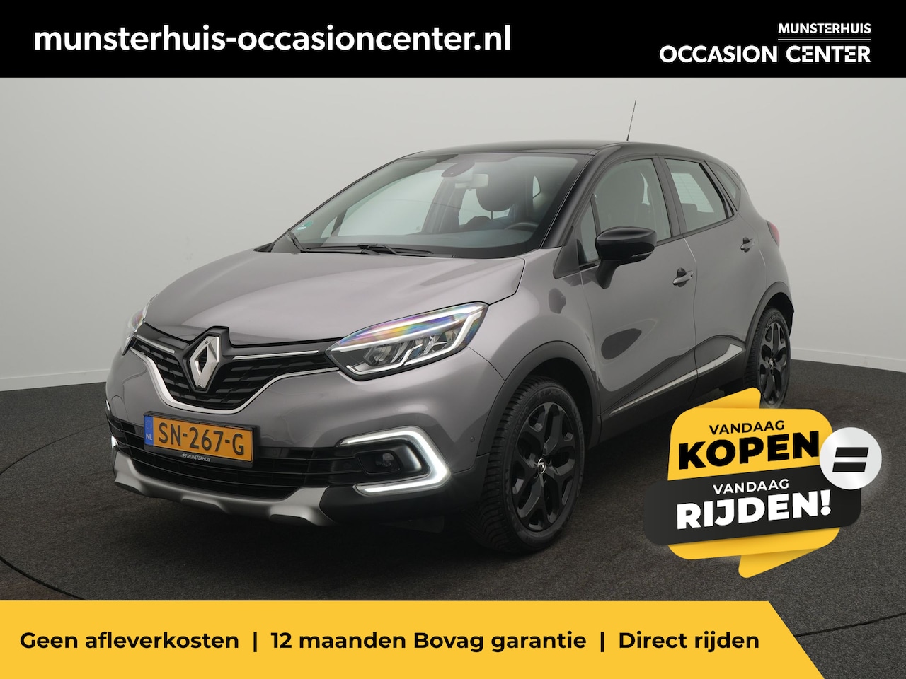 Renault Captur - TCe 90 Intens - RIJKLAARPRIJS - All Seasonbanden - Achteruitrijcamera - Cruise Control - T - AutoWereld.nl