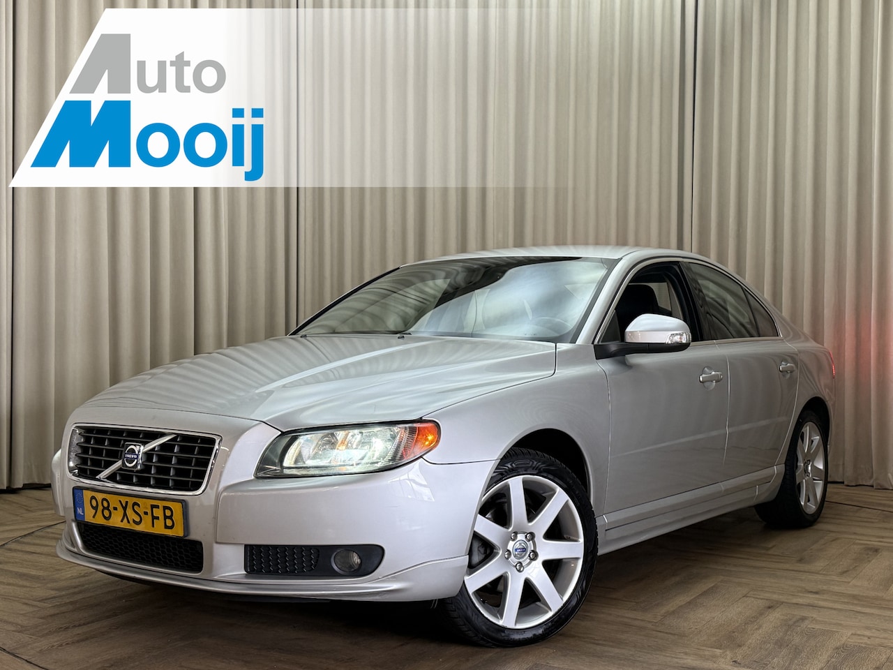 Volvo S80 - 2.5 T Momentum 200 PK / Org.NL! / Leder / Navigatie / Cruise / ECC Clima / PDC / 18'' LMV - AutoWereld.nl