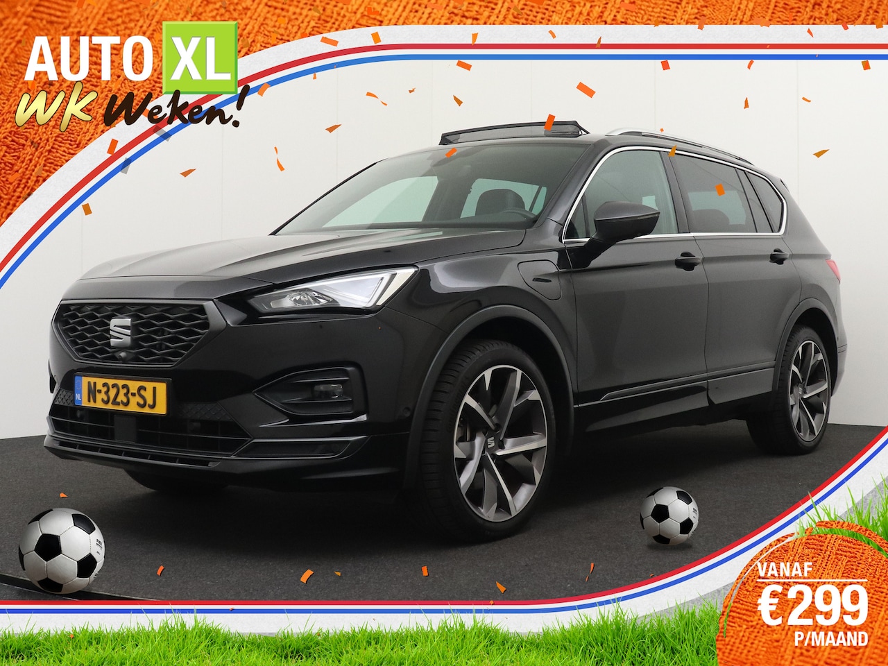 SEAT Tarraco - 1.4 TSI PHEV FR Pano-dak Leder Elek.Trekhaak Dodehoek Camera # - AutoWereld.nl