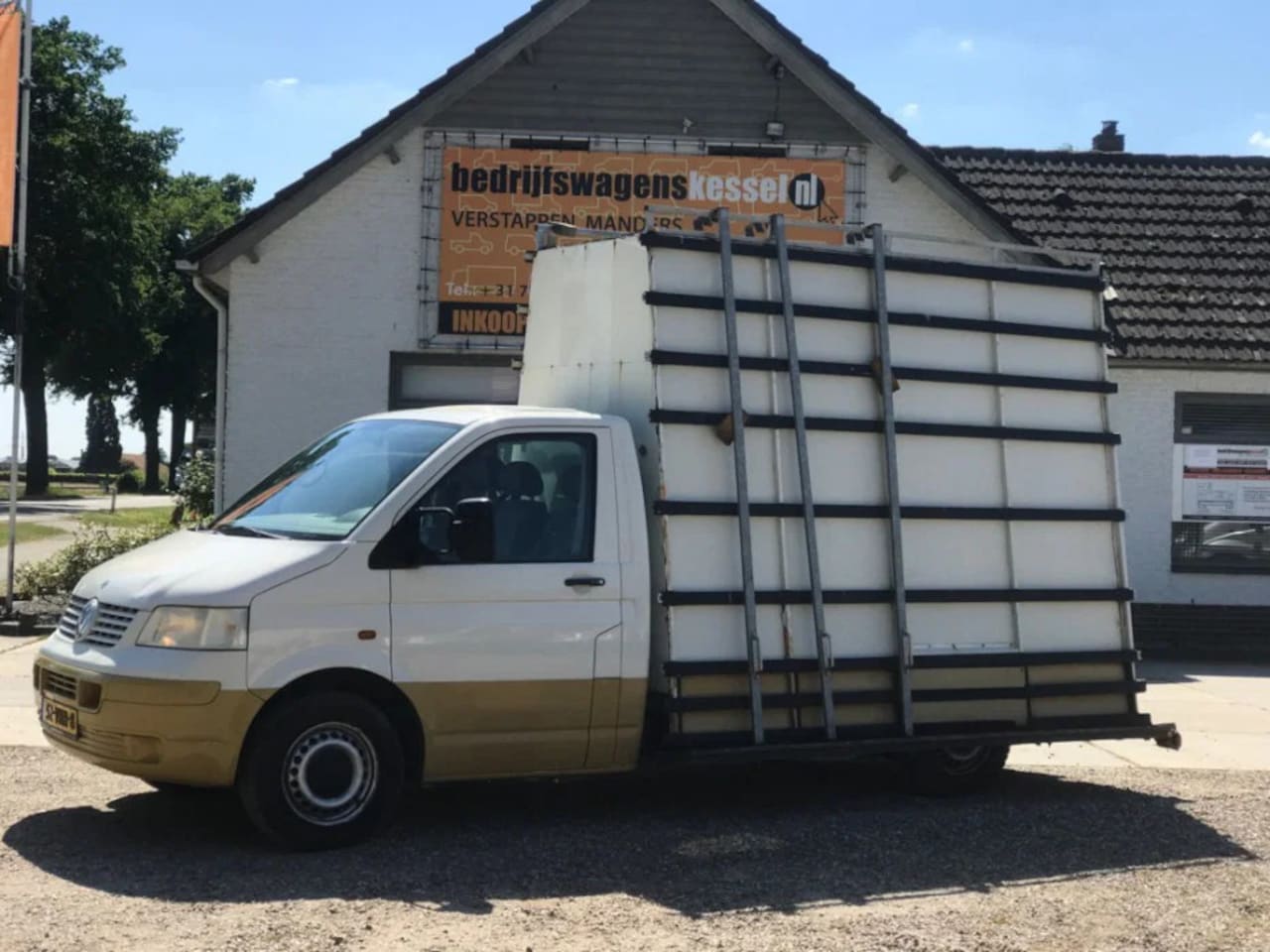 Volkswagen Transporter - T5 2.5 TDI 128 kW Euro 4 Glastransporter Glasresteel Trekhaak - AutoWereld.nl