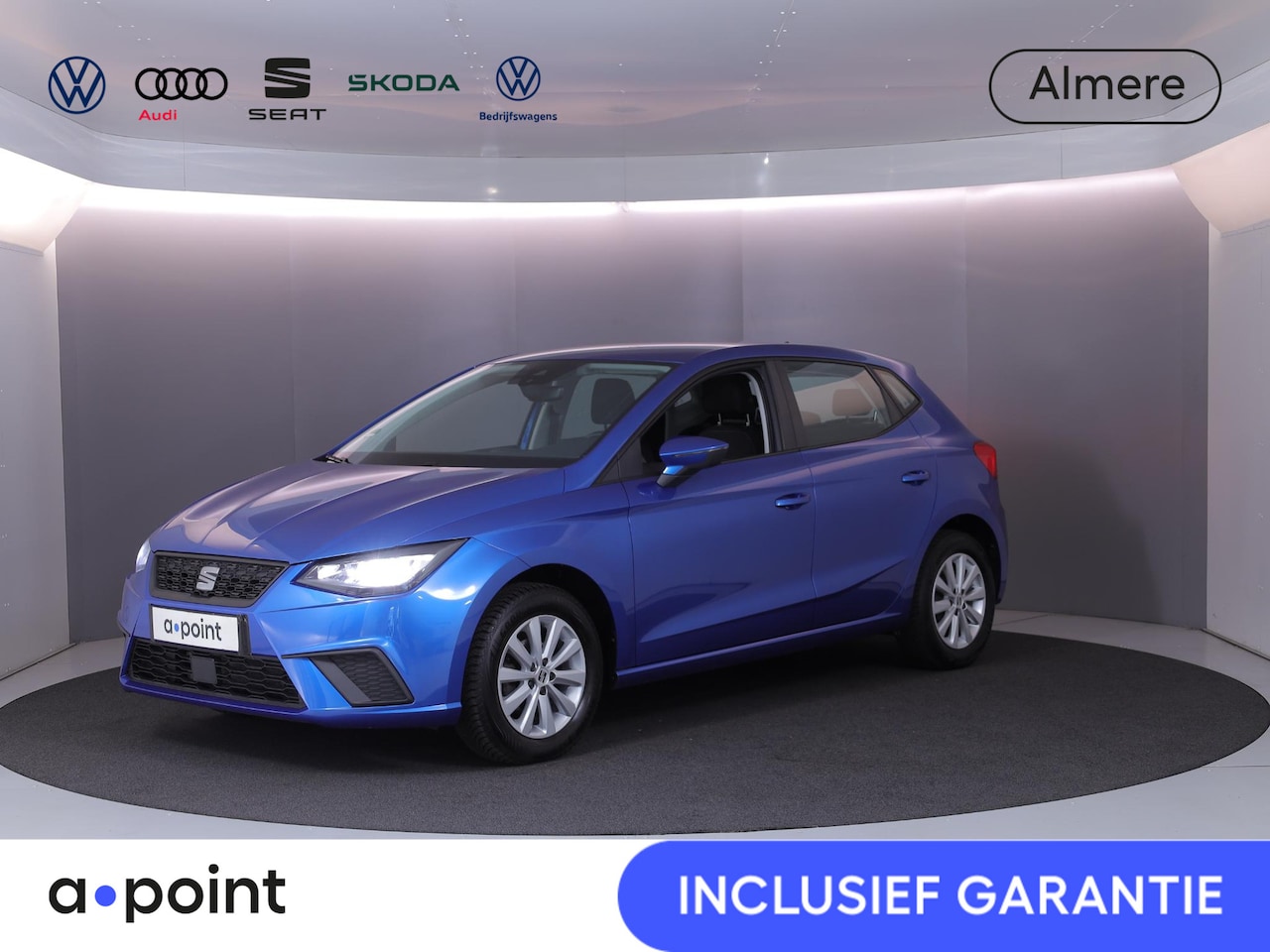 SEAT Ibiza - 1.0 EcoTSI Style 95 pk | Navigatie via App | Parkeersensoren achter | Autom. airco | Apple - AutoWereld.nl