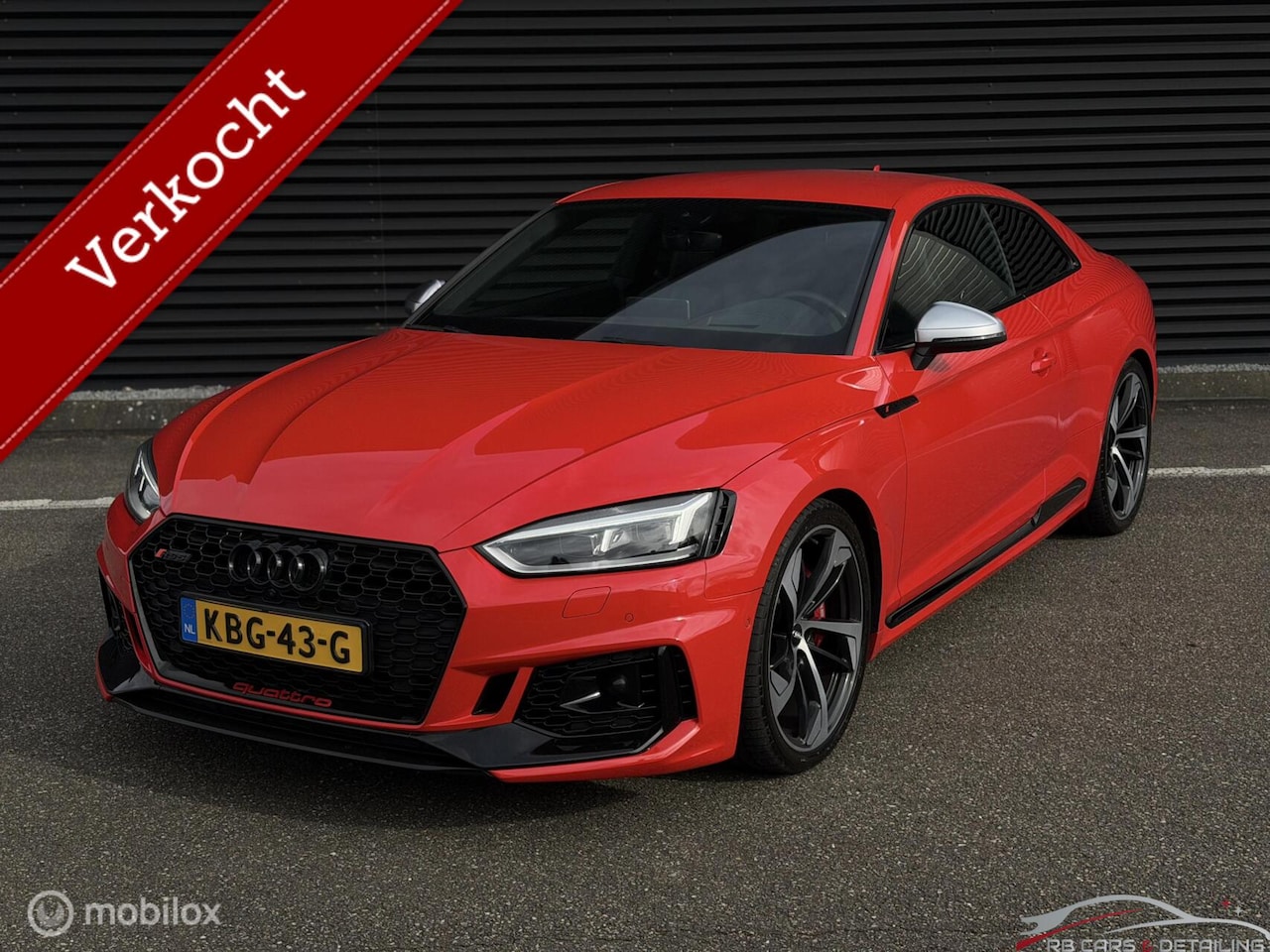 Audi RS5 - 2.9 TFSI RS 5 quattro, B&O, HUD, Milltek, 360, ACC - AutoWereld.nl