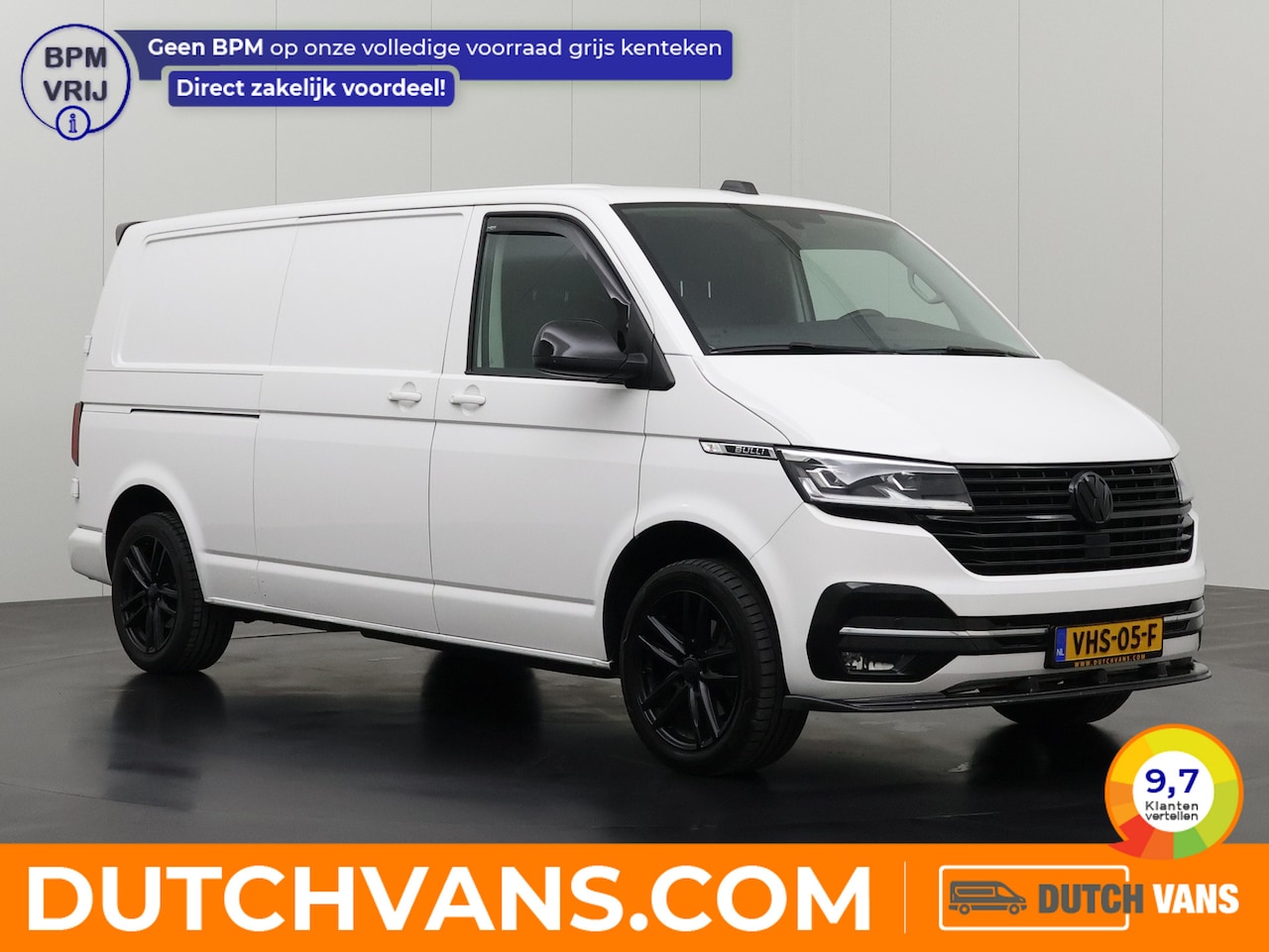 Volkswagen Transporter - 2.0TDI 150PK DSG Automaat Lang Bulli | Digital Cockpit | Led | 2xSchuifdeur | Navigatie | - AutoWereld.nl