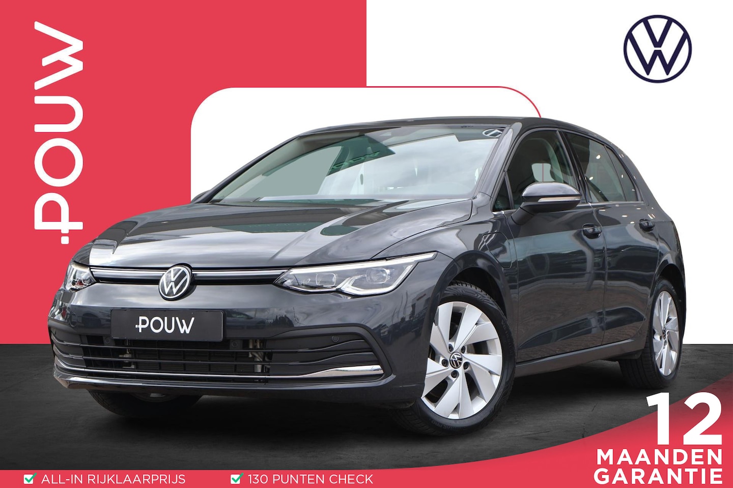 Volkswagen Golf - 1.4 eHybrid 204pk Style | SoH 98% | Adaptive Cruise | PDC | Apple Carplay | Navigatie | Me - AutoWereld.nl