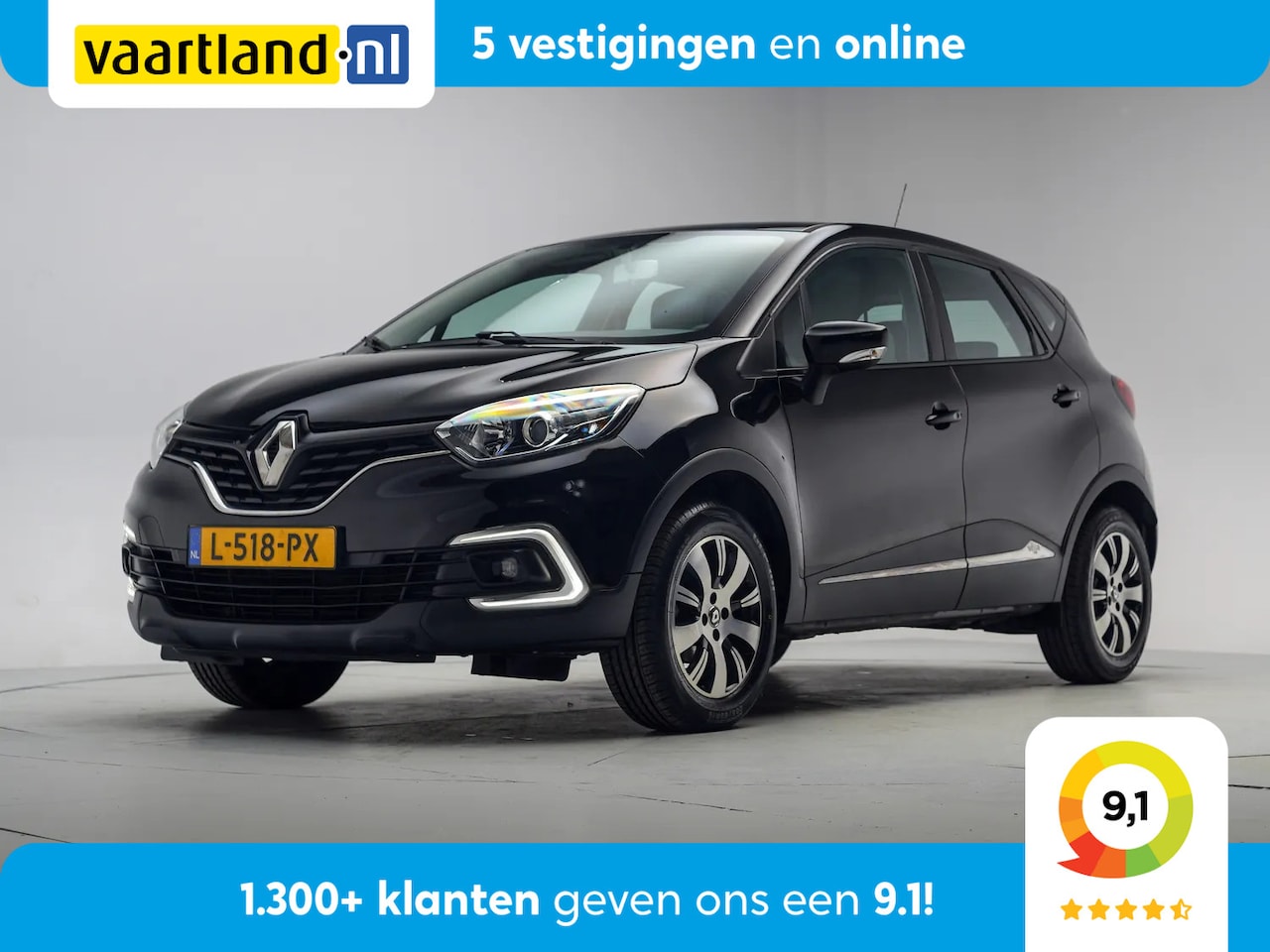 Renault Captur - 0.9 TCe Intens [ Apple Carplay Cruise Navigatie ] - AutoWereld.nl