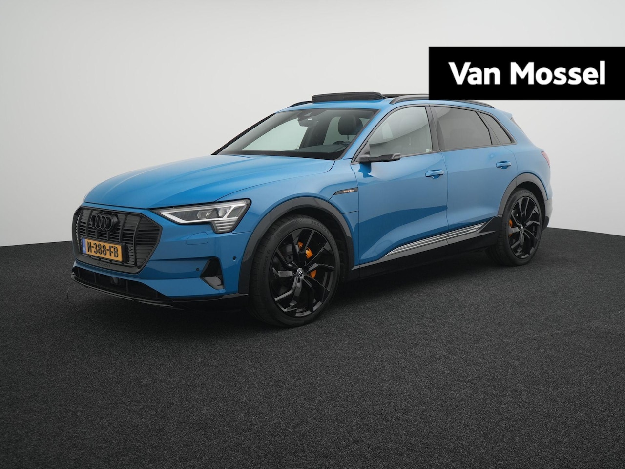 Audi e-tron - e-tron 55 quattro advanced Pro Line Plus 95 kWh AUTOMAAT | PANORAMADAK | LEDER | SPORTSTOE - AutoWereld.nl