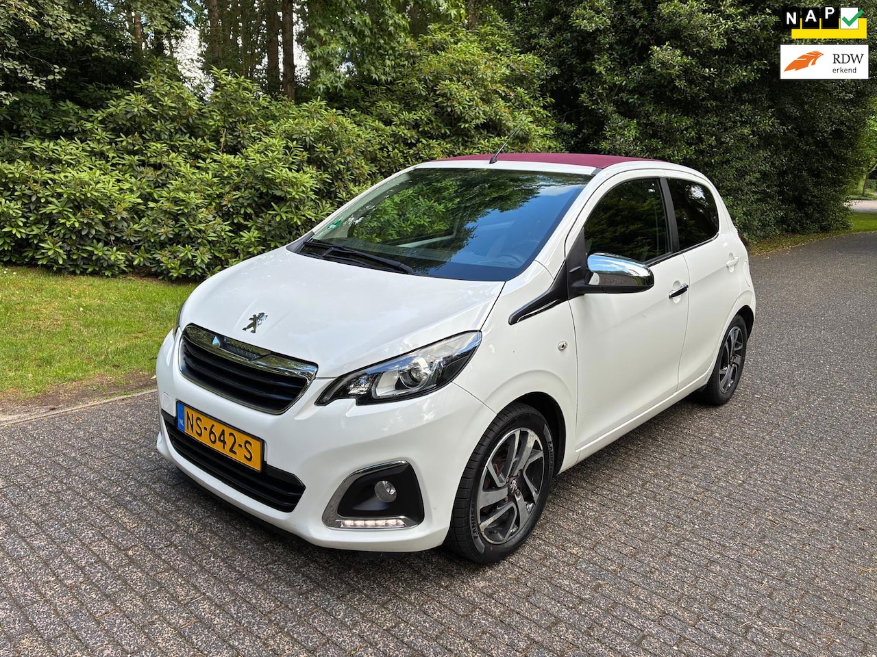Peugeot 108 - 1.0 e-VTi Allure TOP! Cabrio / LPG / Airco / Carplay 1e eigenaar! - AutoWereld.nl