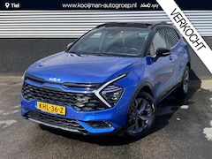 Kia Sportage - 1.6 T-GDi Hybrid GT-Line Schuif-/kanteldak, stuur- & stoelverwarming, parkeersensoren, nav
