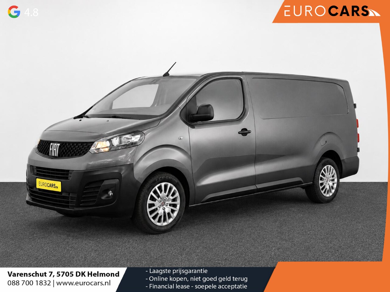 Fiat Scudo - 2.0 MultiJet L3H1 SX Airco Navi Carplay Cruise Control Lang L3 PDC V/A +Camera - AutoWereld.nl